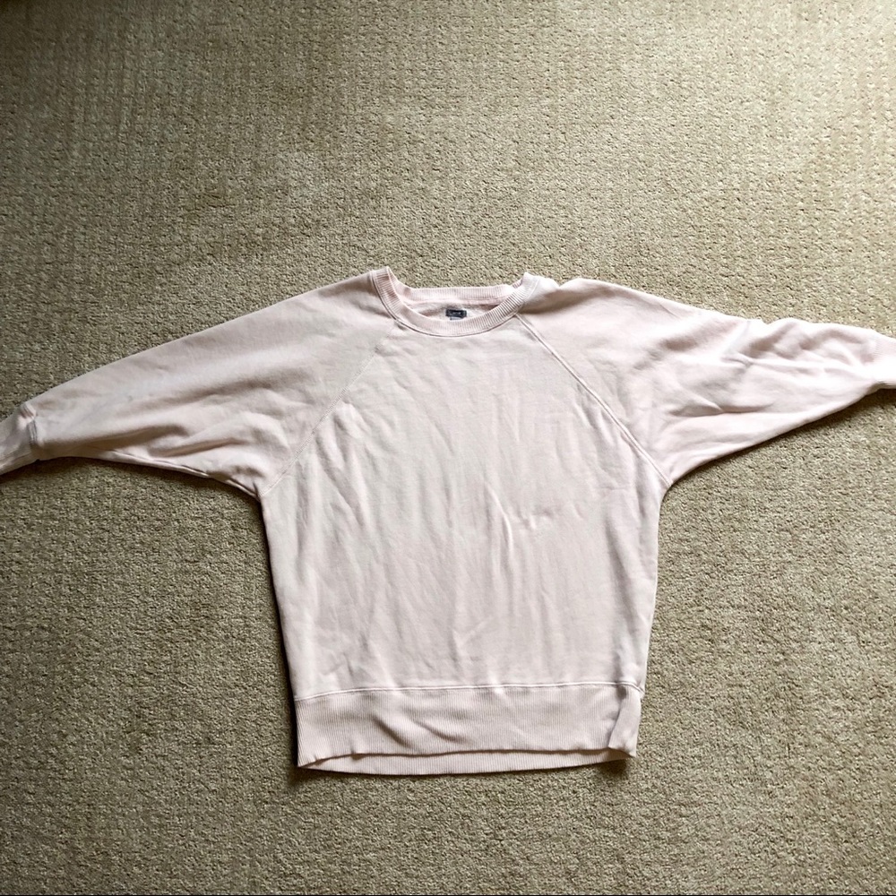 Aerie Dolman City sweatshirt Size M Blush pink